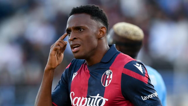 意媒：马竞有意博洛尼亚后卫卢库米，国米&尤文也对球员感兴趣